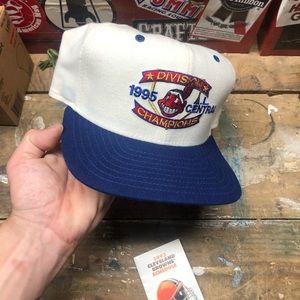 Vintage Cleveland Indians SnapBack Hat 1995